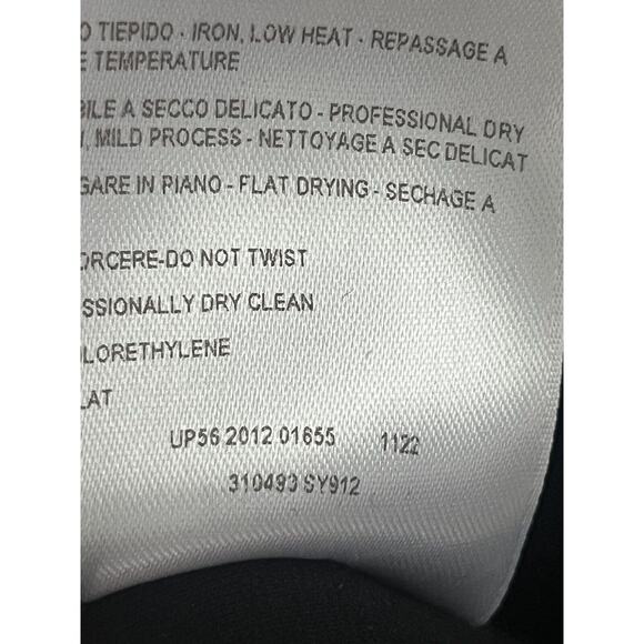 Stella McCartney Square Neck Sheath Dress •IT 44/ US 8• Pencil Black $1230 - Picture 12 of 14